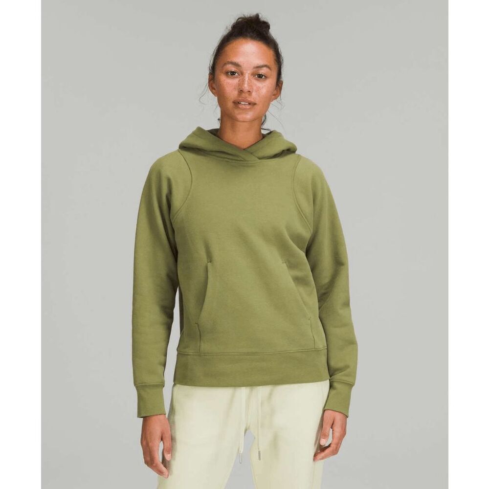 lululemon athletica Olive Green Pullover Hoodie